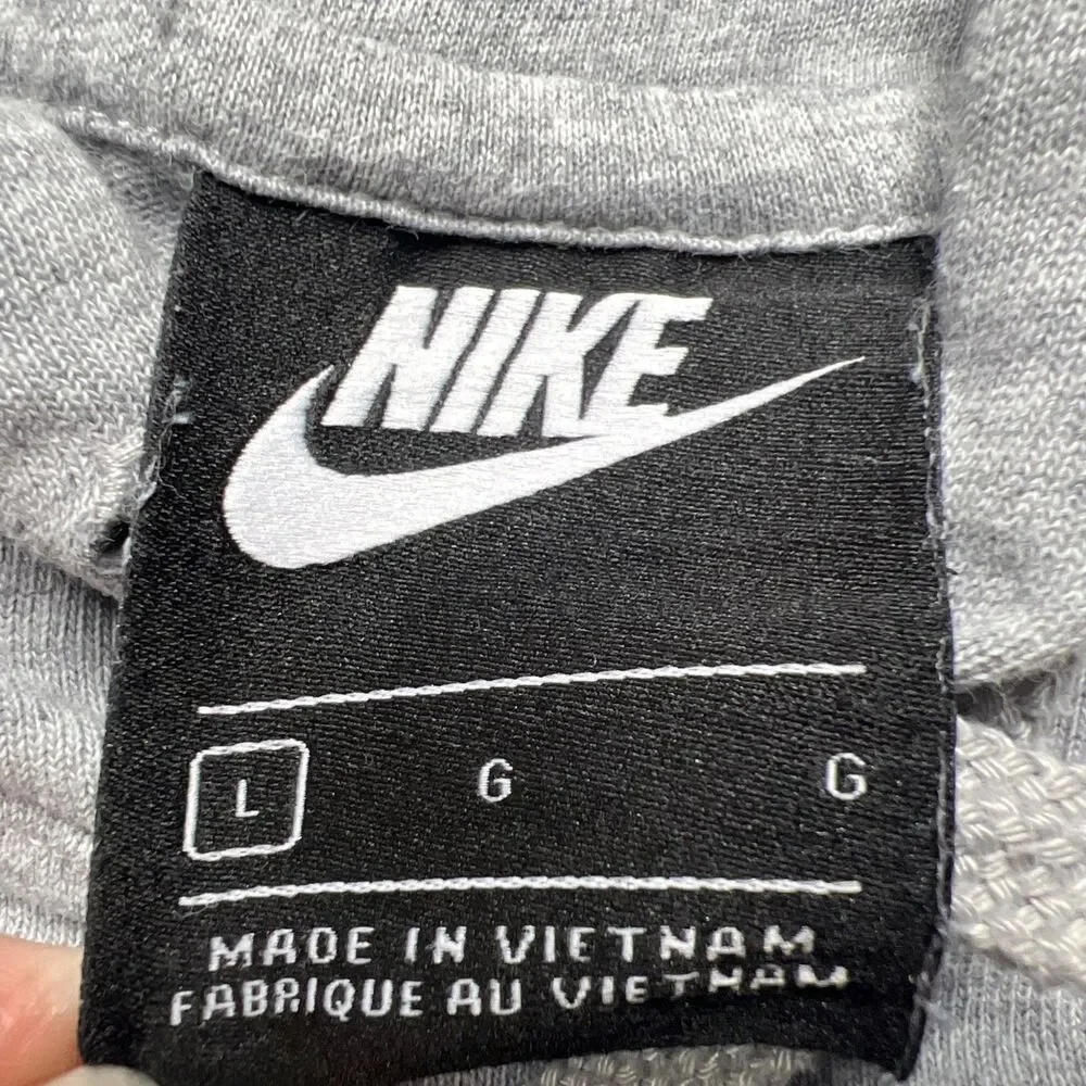 Nike Men's Sportswear Club Pullover Jersey Hoodie Large Gray Sports BV2749-063